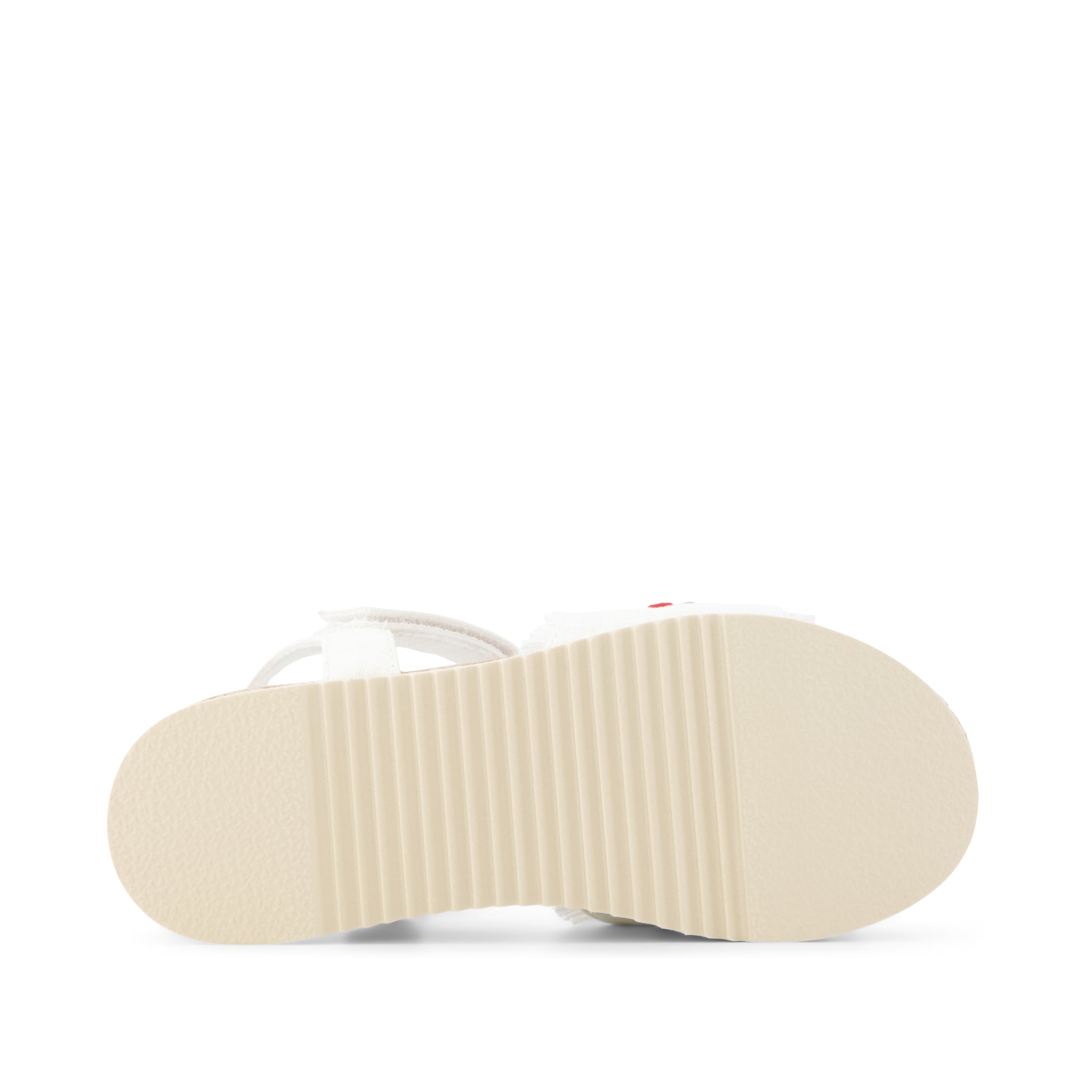 Diana Kids Sandal - Embroidered Cherries Bottom Sole View