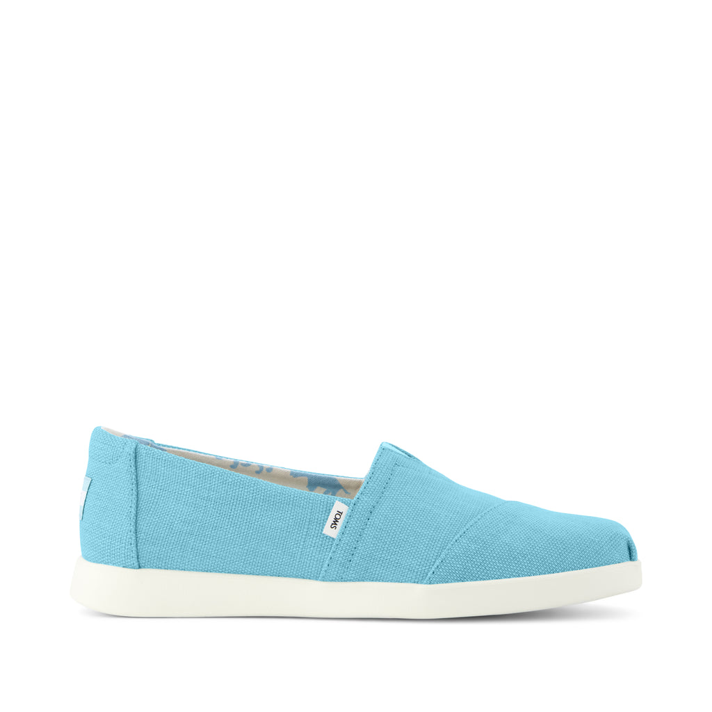 Alpargata Plus - TOMS Blue Side View