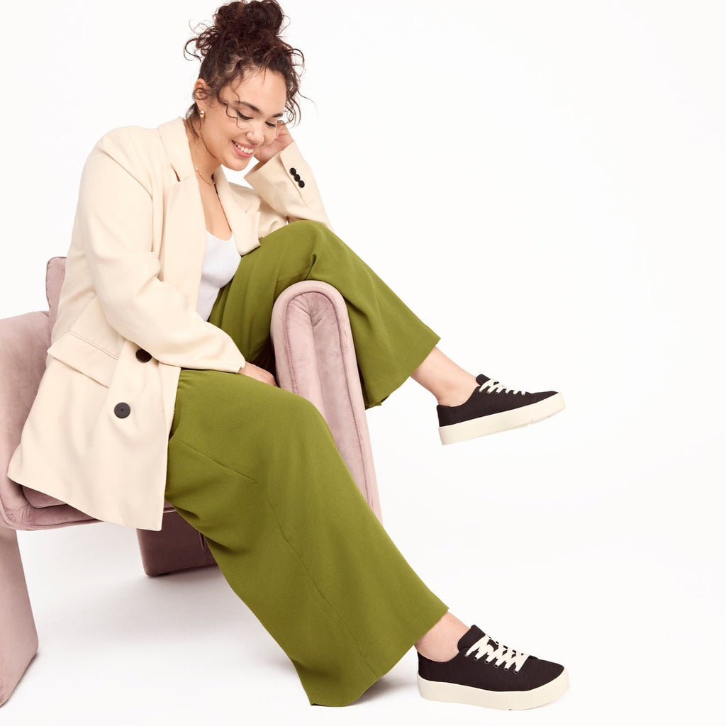 Verona Black Heritage Canvas Sneaker