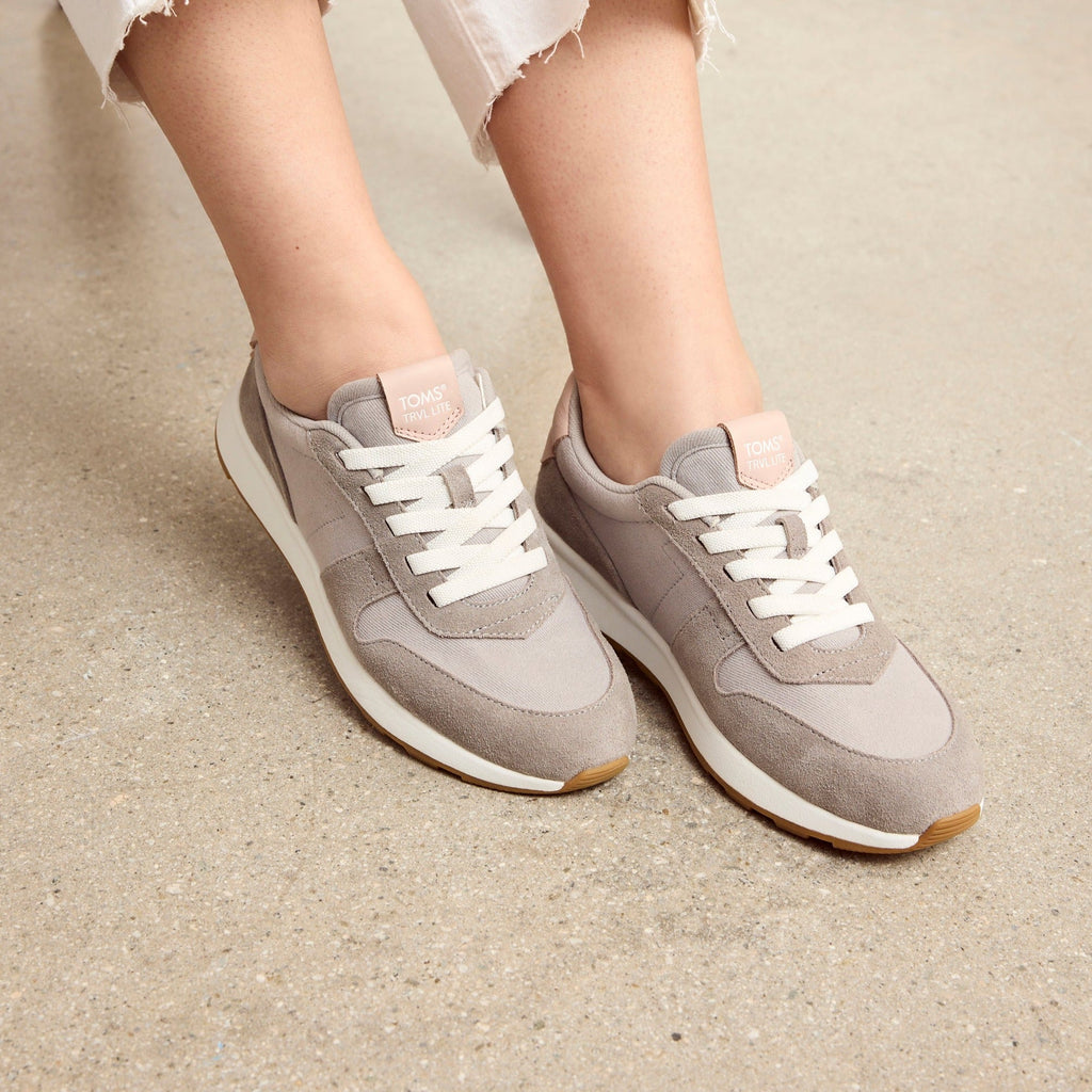 TRVL LITE Retro Runner Grey Water Repellent Sneaker