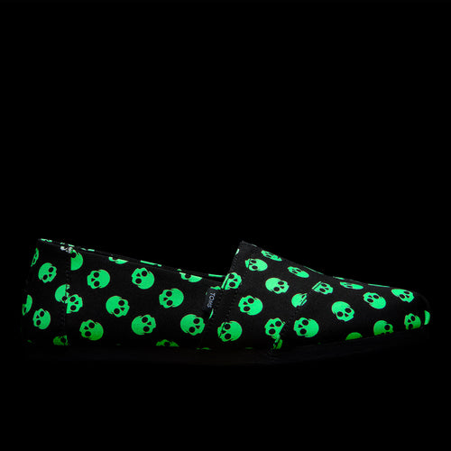 Men's Alp FWD Glow in the Dark Image of Halloween Skull Shoe