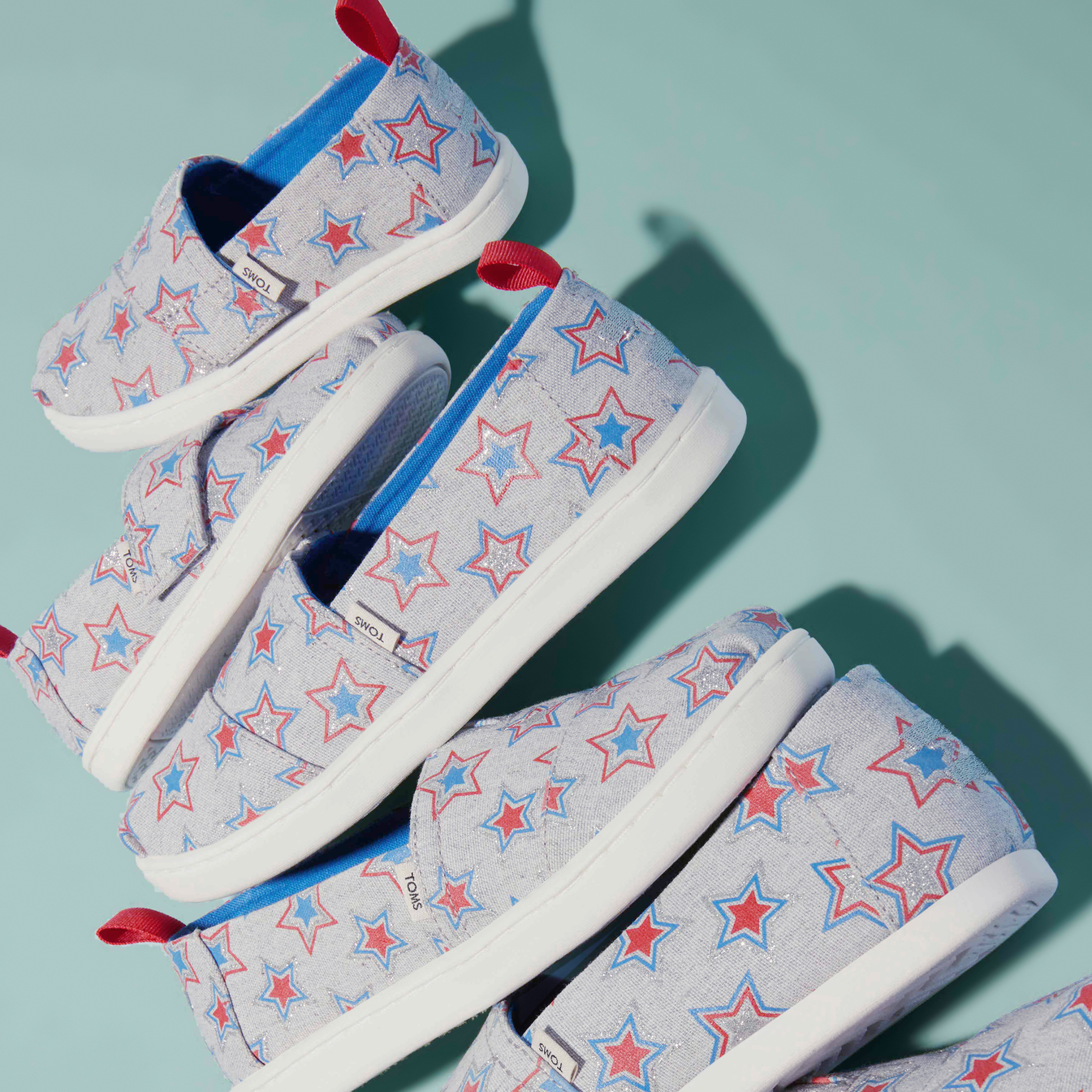 Alpargata Glow In The Dark Casual Shoes For Toddlers, Kids And Women Stacked Detail Shot